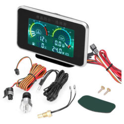 Instrumento Automotivo Suv Pressure Digital Temperature 4 Em