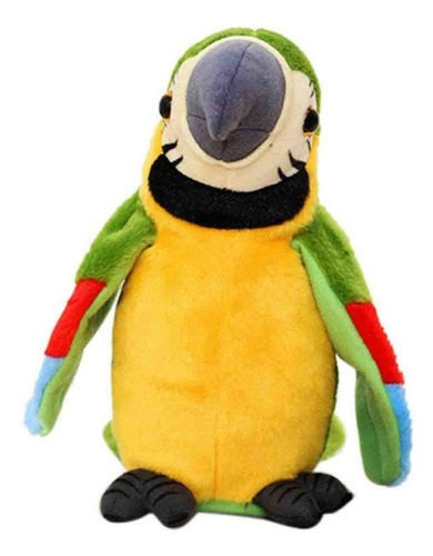 . .. Um Papagaio De Brinquedo Que Repete A Fala E Bate As - Imagem 2