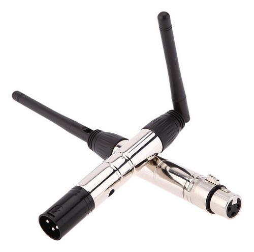 Receptor E Transmissor Xlr Sem Fio Lixada 2.4g Ism Dmx512 - Imagem 2