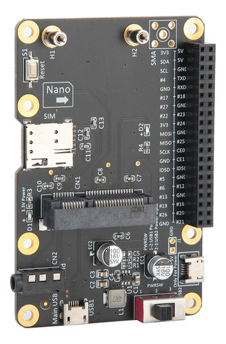 Chapéu Base 3g/4g Lte Para Computador De Módulo Raspberry Pi - Imagem 6
