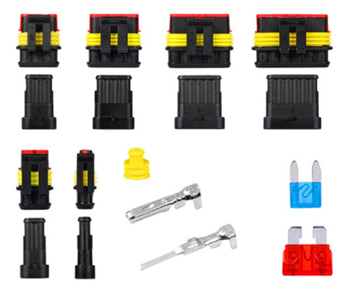 .. Terminais Automotivos Do Conector Bonde 240pcs, - Imagem 3