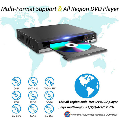 Dvd Player Multimídia Função E Karaokê 220v - Imagem 6
