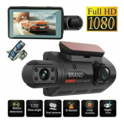 Câmera Dvr Veicular Automotiva Câmera Veicular Dupla