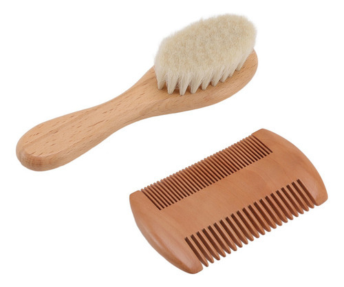 Y Escova De Cabelo Para Recém-nascidos Conjunto De Pente E - Imagem 10