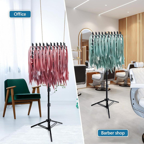 Rack De Cabelo Para Trança, Separador De Cabelo, Suporte - Imagem 3