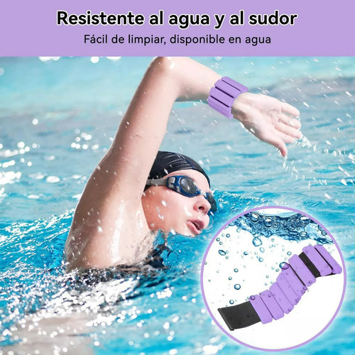 Pesos De Pulso E Tornozelo (1lb), Pulseiras De Silicone - Imagem 9