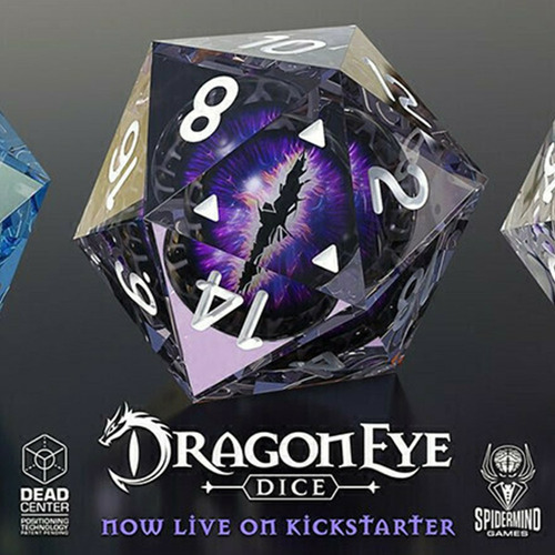 D20 Resin Dice Cristal Poliédrico Placa De Mesa De Dados De - Imagem 5