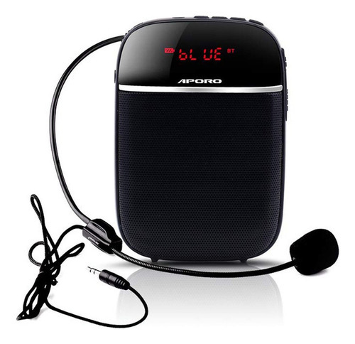 Aporo - Amplificador De Voz Para Professores Com Microfone - Imagem 2