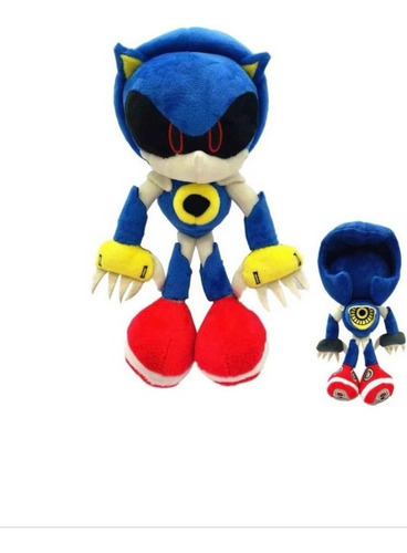 Pelúcia De Metal Sonic The Hedgehog Metonic