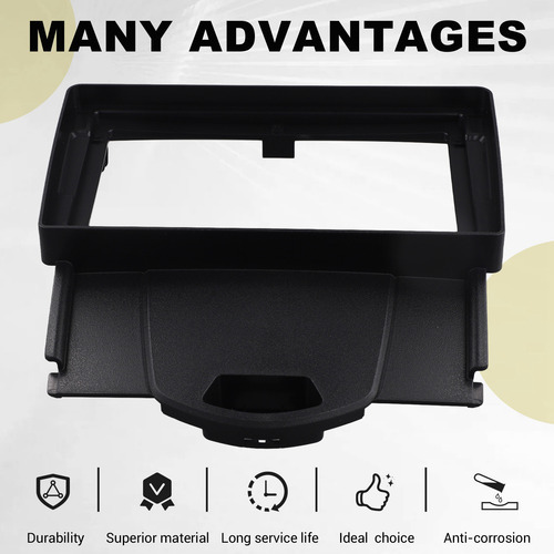 Adaptador Fascia Frame De Rádio De Áudio Automotivo De 9 Pol - Imagem 5