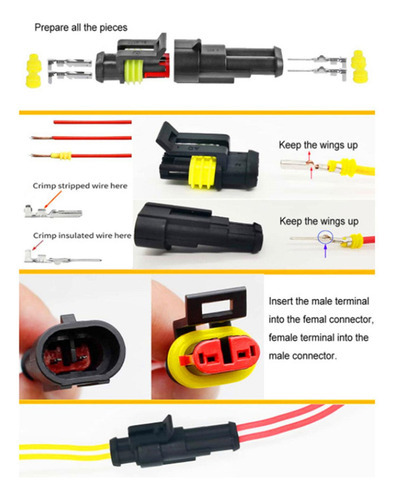 .. Terminais Automotivos Do Conector Bonde 240pcs, - Imagem 10