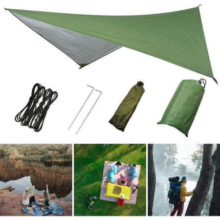 - Tenda Resistente Lona Rede Capa Chuva Fly Area 3.22cm² - Imagem 3