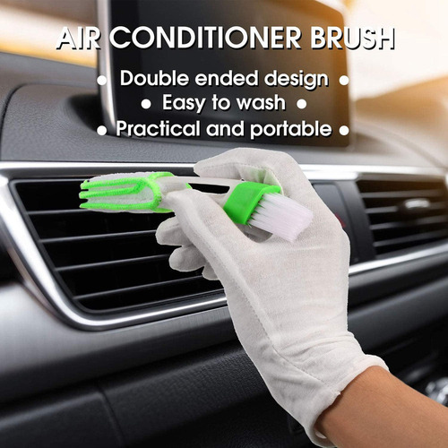 10x Premium Auto Detailing Brush Kits Motor De Roda Escova - Imagem 10