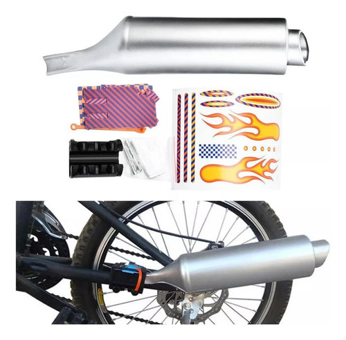 Sistema Som Escape Bicicleta, Sistema Tubo - Imagem 3
