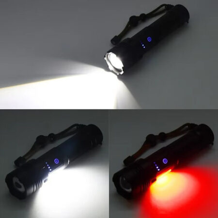 Lanterna De Banco De Energia Led Poderosa Xhp70 De Alto Bril - Imagem 3