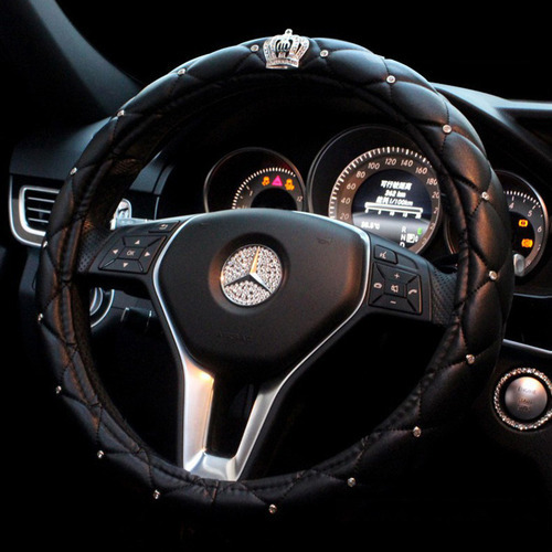 Acessórios Automotivos De Diamante Brilhante Feminino - Imagem 6