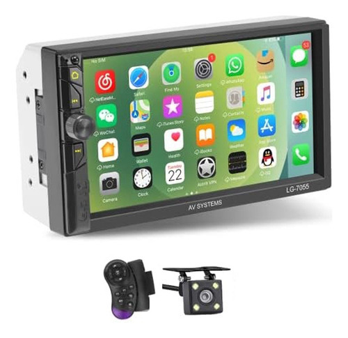 Áudio Automotivo Double Din, Áudio Automotivo De 7 Polegadas