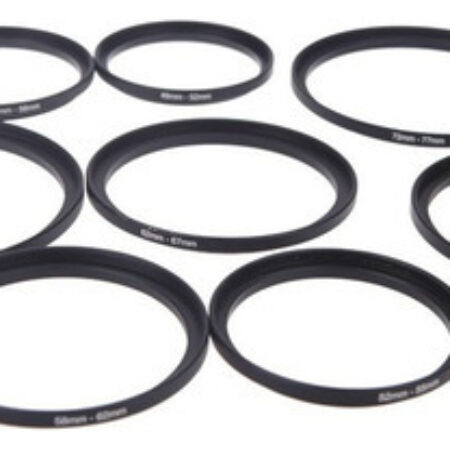 8pcs Filtro Passo Up Anéis Adaptador 49-52-55-58-62-67-72-77 - Imagem 4
