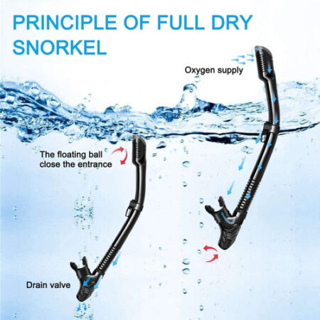 Máscara De Snorkel Macia Máscara De Snorkel Dry Mole Mais - Imagem 5