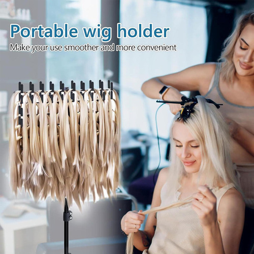 Rack De Cabelo Para Trança, Separador De Cabelo, Suporte - Imagem 2