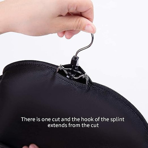 2 Peças De Bolsa E Clipe, Peruca De Cabelo, Extensão, Cabide - Imagem 6