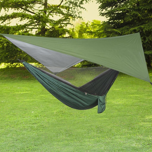 - Tenda Resistente Lona Rede Capa Chuva Fly Area 3.22cm² - Imagem 8