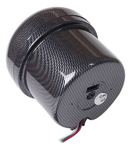 Tacômetro Automotivo Universal De Fibra De Carbono Rpm 0-800 - Imagem 6