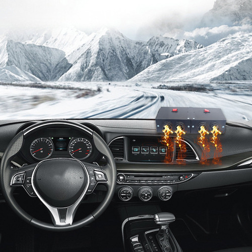 Aquecedor Elétrico Automotivo De Dois Furos X High Power Hea - Imagem 8