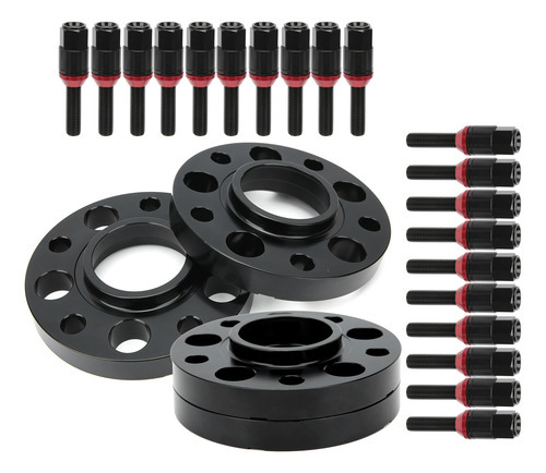 Acessório Automotivo Preto, 4 Peças, Espaçadores De Roda De