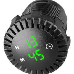 Relógio Digital Automotivo 12v/24v Touch 24 Horas De Luz Ver