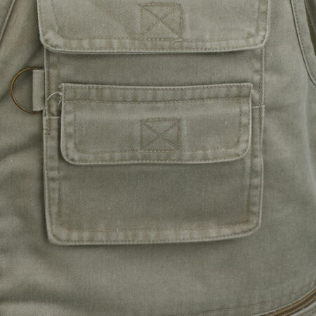 Multi Bolso Denim Colete Colete Masculino Fotógrafo De - Imagem 8
