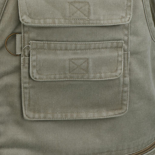 Multi Bolso Denim Colete Colete Masculino Fotógrafo De - Imagem 8