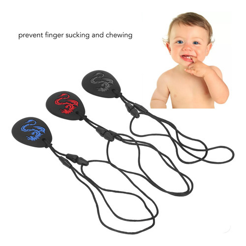 Colar De Mordedores De Bebê De 3 Peças De Silicone Refrigerá - Imagem 10
