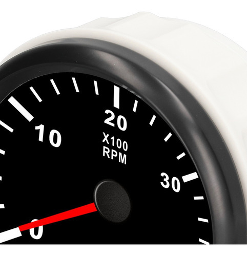 Tacômetro Automotivo 85mm 04000 Rpm Motor 0.099999.9h Hou - Imagem 5