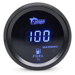 Instrumento De Carro Ohms Led/vermelho Azul 12v 2 Polegadas