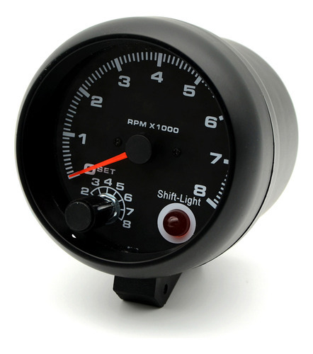 A Instrumento Automotivo Preto De 3,75 Rpm Car 0-8000 - Imagem 6