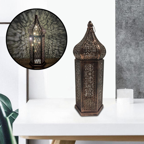 Lanternas Internas Decorativas Para Pendurar Na Cobre Grande - Imagem 3