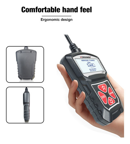 Konnwei Kw309 Universal Car Scanner Profissional Automotivo - Imagem 8