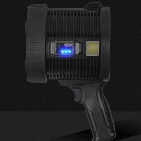 &quot Lanterna Led De Longo Alcance Holofote 2000 Metros+usb - Imagem 3