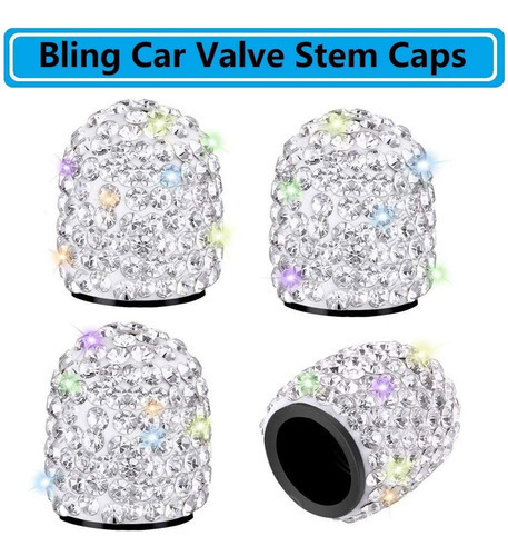 Acessórios De Carro Bling Para Mulheres Com Diamantes - Imagem 5