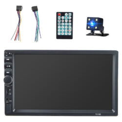 Gravador De Rádio Automotivo Universal De 7 Polegadas E 2 Di