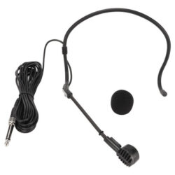 Microfone Usado Na Cabeça Com Braço Ajustável Para Apresenta