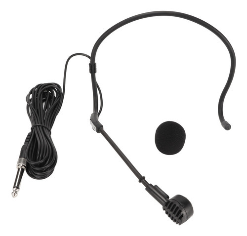 Microfone Usado Na Cabeça Com Braço Ajustável Para Apresenta