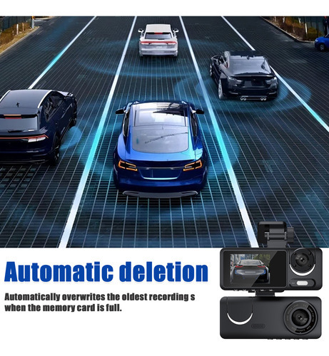 Dash Cam: Gravador De Vídeo Automotivo Multilíngue, Grande A - Imagem 5