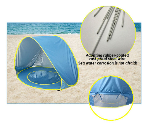 Brinquedos Praia Completo Piscina Barraca Infantil Menina- - Imagem 5