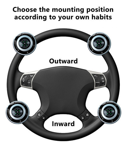 Volante Automotivo Booster Steering Wheel Knob Multif - Imagem 4