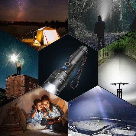 Lanternas Led Recarregáveis Super Bright 100000 Lumens - Imagem 7