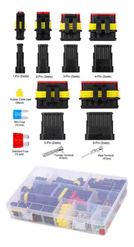 .. Terminais Automotivos Do Conector Bonde 240pcs, - Imagem 4