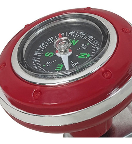 Bola De Assistência Para Volante Automotivo Vermelho - Imagem 3