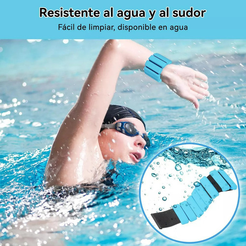 Pesos De Pulso E Tornozelo (1lb), Pulseiras De Silicone - Imagem 3